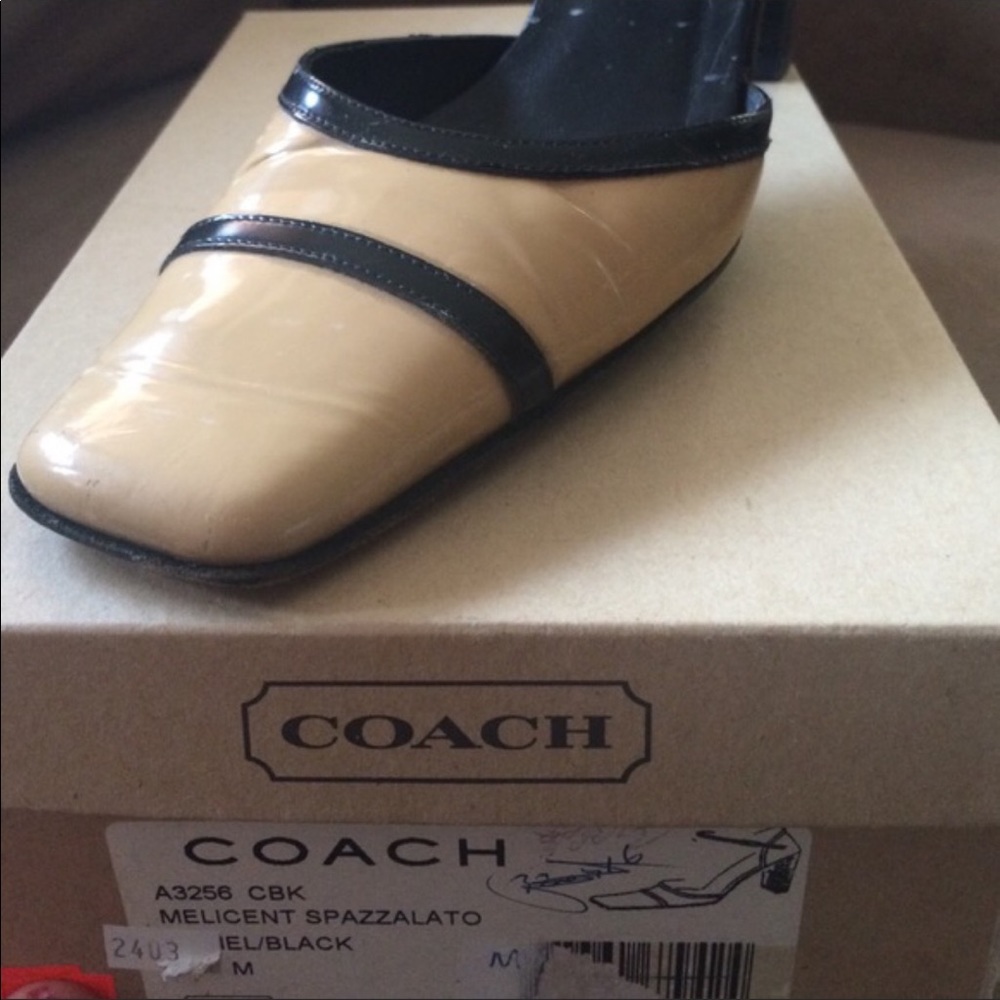 Coach Melicent Spazzalato Heels size 9